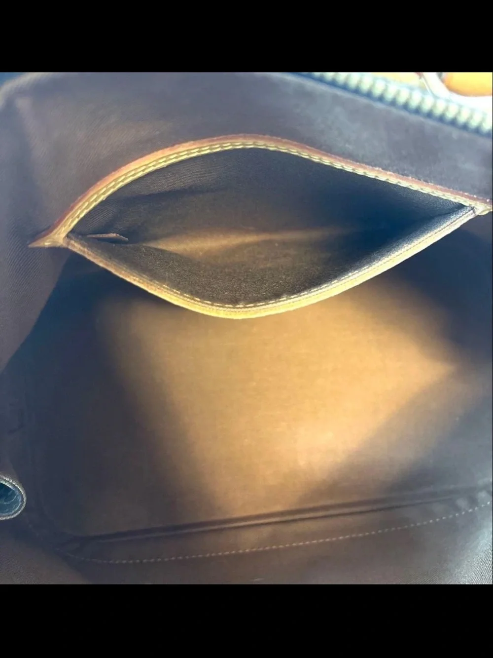 Louis Vuitton Monogram Canvas Satchel in Brown and Tan